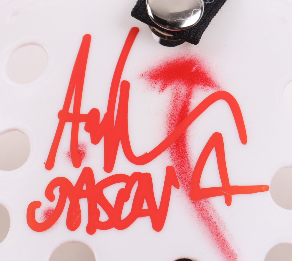 Ari Lehman Autographed Signed "Friday the 13th" Jason Voorhees Mask Inscribed "Jason 1" (Beckett)