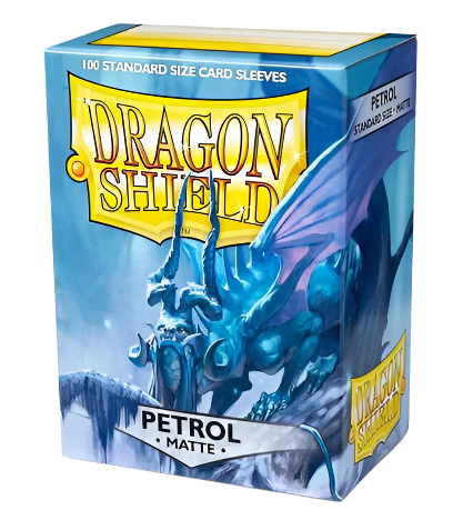 Dragon Shield Sleeves: Petrol Matte (Box Of 100)