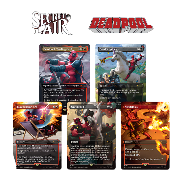 Secret Lair Drop: Secret Lair x Marvel's Deadpool: April Pool's Day! - Non-Foil Edition - Secret Lair Drop Series (SLD)