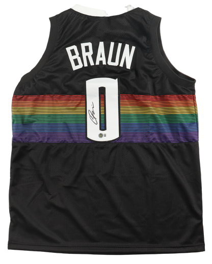 Christian Braun Signed Autographed Custom Jersey (Beckett)