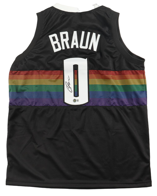 Christian Braun Signed Autographed Custom Jersey (Beckett)