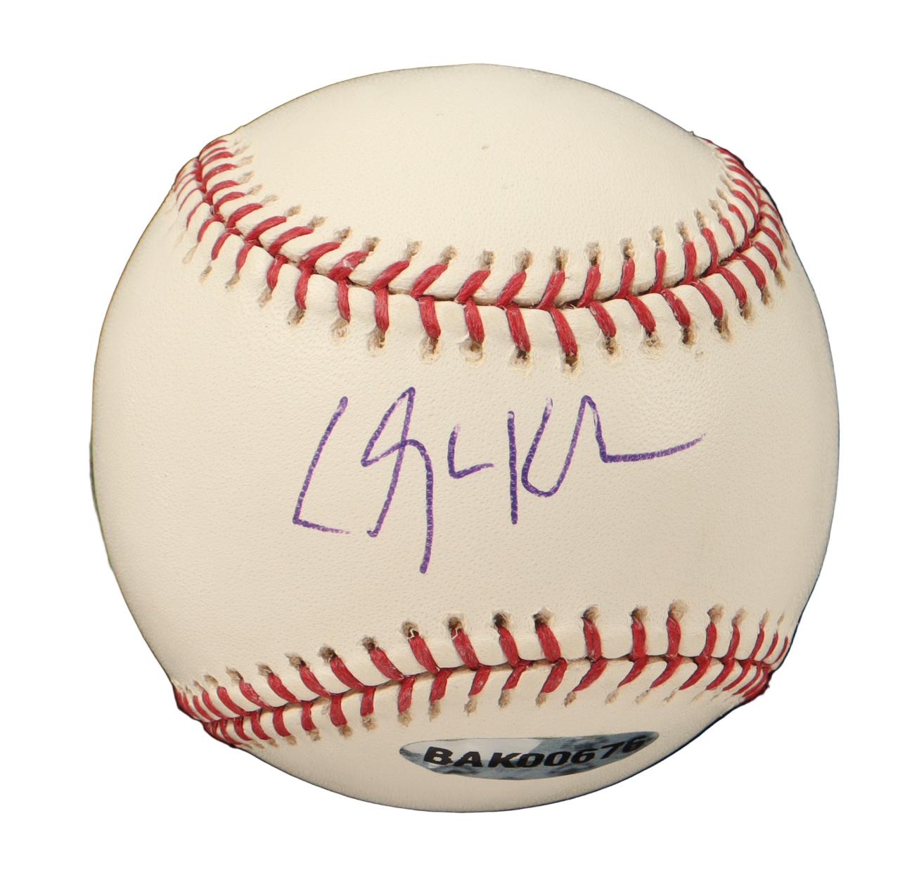 Clayton Kershaw Autographed Signed OML Baseball with Custom Case