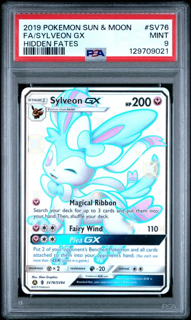 (POS) Sylveon GX SV76 - Hidden Fates - 2019 Pokemon - PSA 9