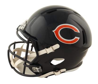 Dan Hampton (HOF) Autographed Signed Full Size Riddell Replica Helmet (Schwartz Sports)