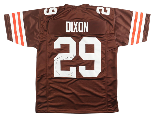 Hanford Dixon Autographed Signed Custom Jersey -(JSA)