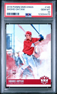2018 Panini Diamond Kings Baseball - Shohei Ohtani 145 - PSA 10