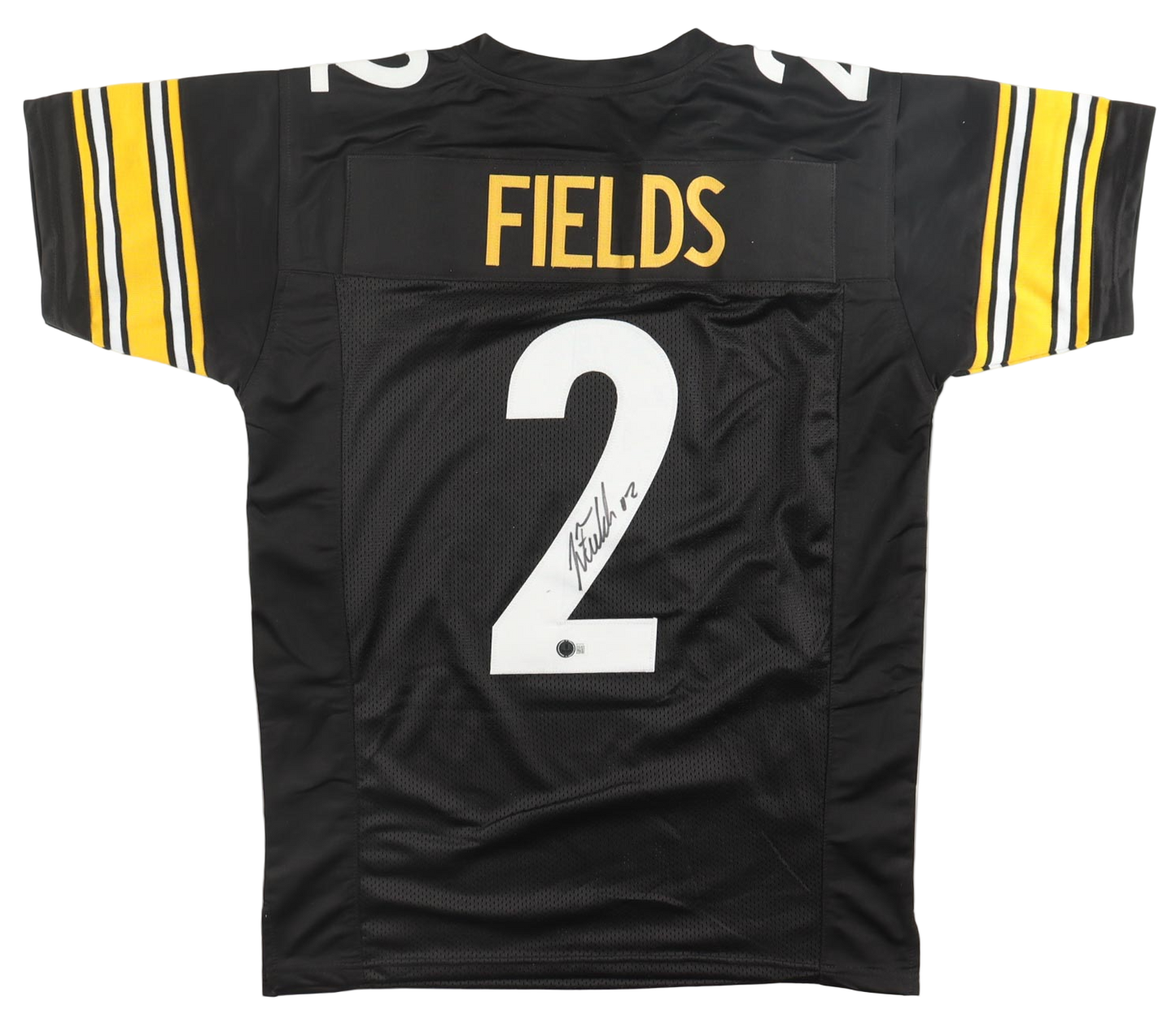 Justin Fields Autographed Signed Custom Jersey - Beckett Certified