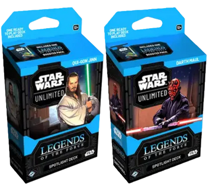Star Wars Unlimited: Legends of the Force - Spotlight Decks