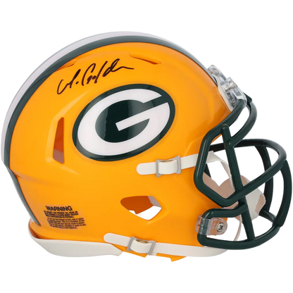 Matthew Golden Autographed Signed Riddell Mini Helmet - Beckett COA