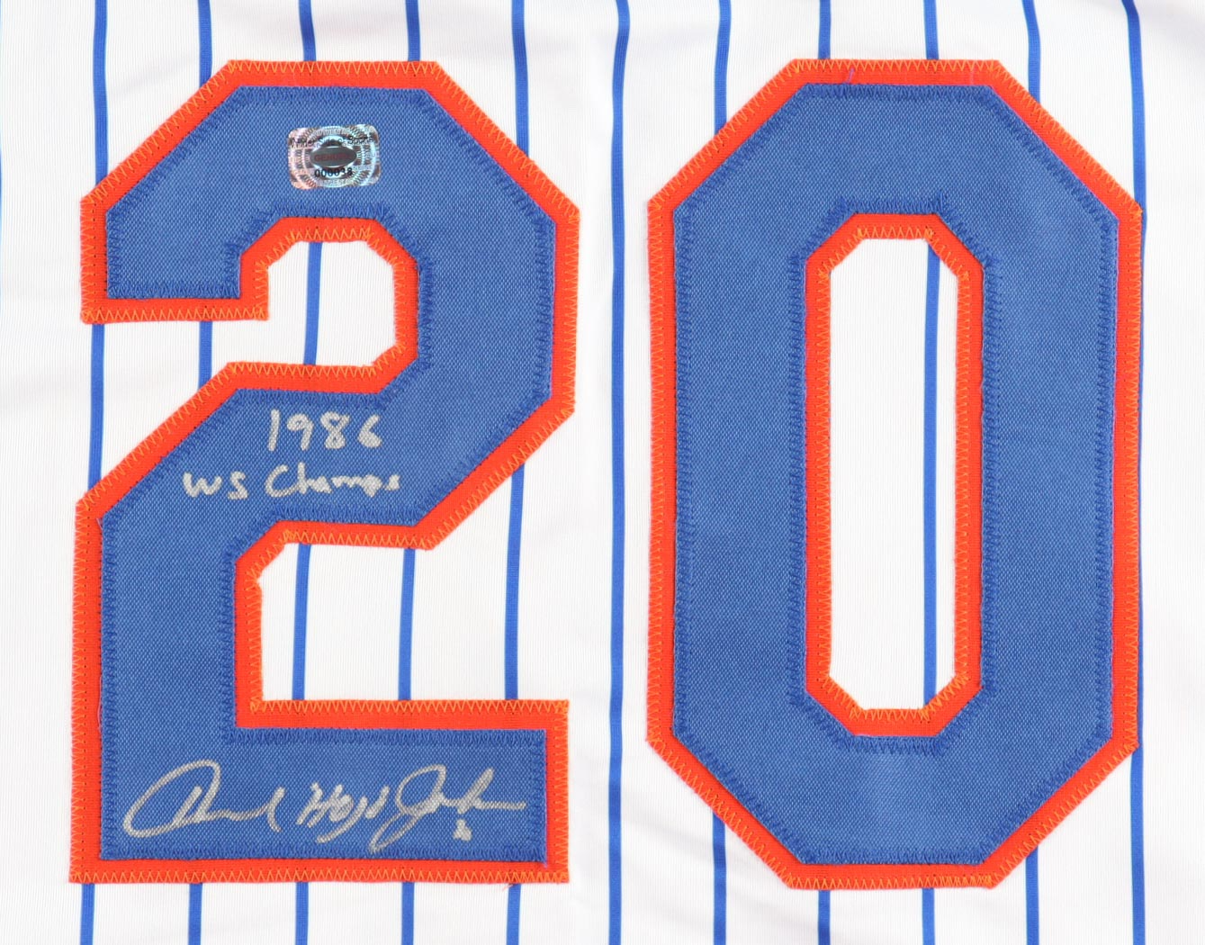 Howard Johnson Mets HOF Autographed Signed Custom Jersey