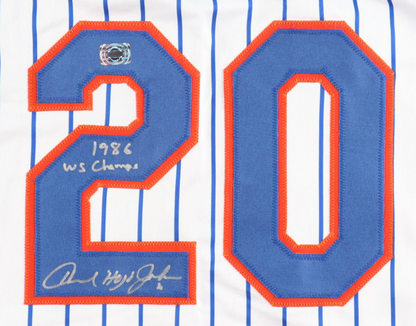 Howard Johnson Mets HOF Autographed Signed Custom Jersey