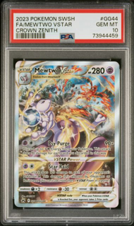 Mewtwo Vstar GG44/GG70 Crown Zenith - 2023 Pokemon - PSA 10