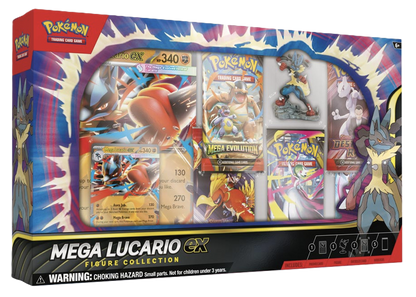Pokemon TCG: Mega Lucario ex Figure Collection