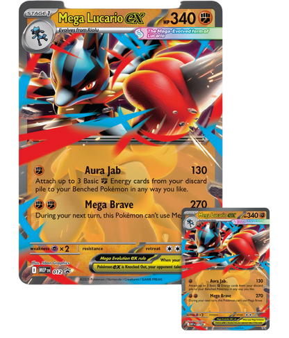 Pokemon TCG: Mega Lucario ex Figure Collection