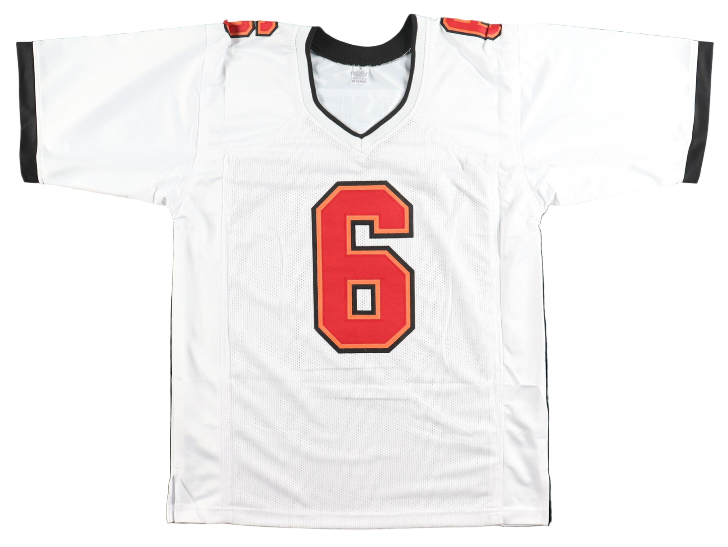 Baker Mayfield Autographed Signed White Football Jersey (JSA COA)