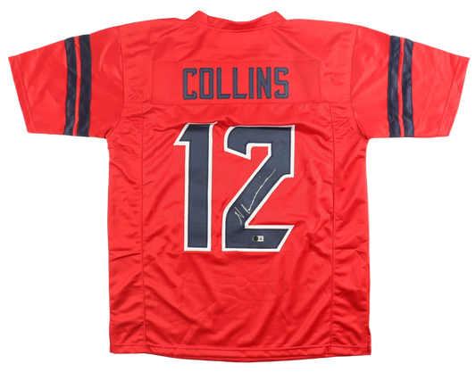 Nico Collins Autographed Signed Texans Football Jersey (Beckett)