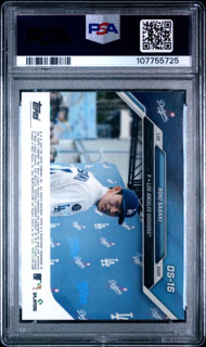 2024 Topps Now - Roki Sasaki OS-16 - Off Season Purple /25 - PSA 10