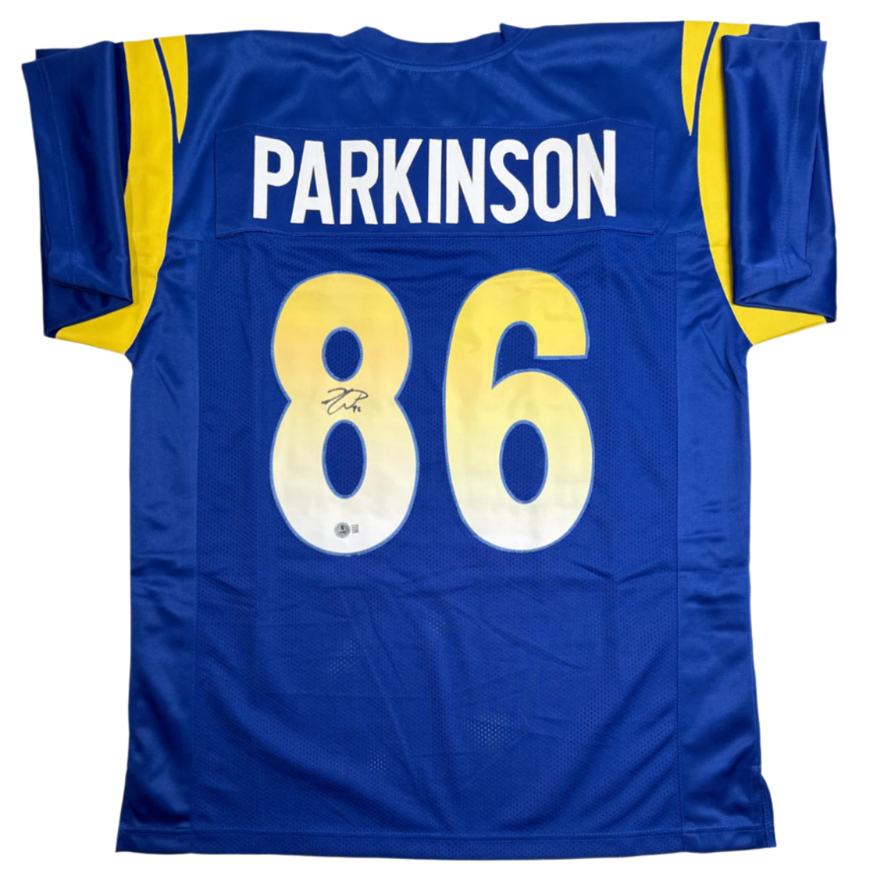 Colby Parkinson Autographed Signed Custom Jersey -  Beckett