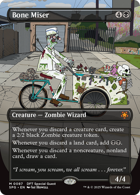 Bone Miser (Borderless) - Special Guests (SPG)