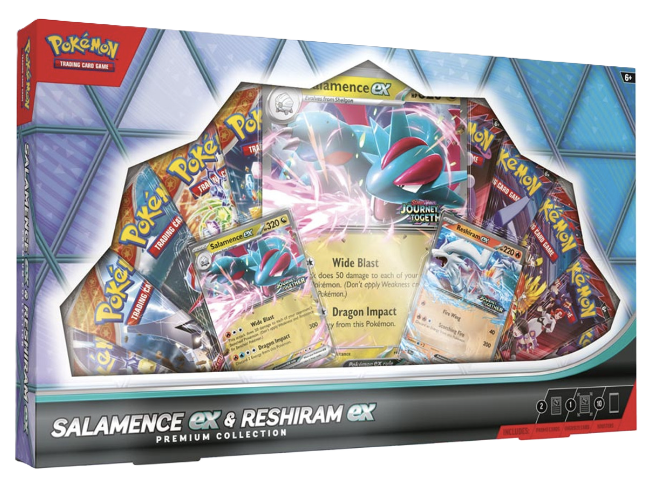 Pokemon TCG: Salamence ex / Reshiram ex Premium Collection