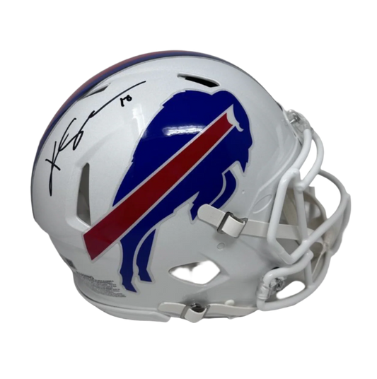 Khalil Shakir Autographed Signed Full Size Authentic Bills NFL Speed Helmet