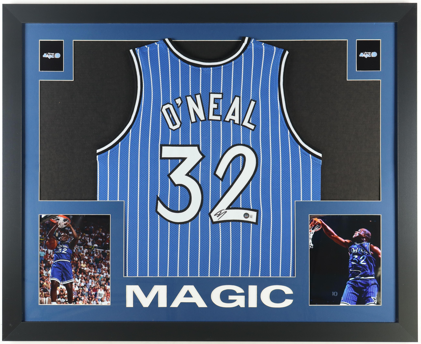 Shaquille O'Neal Autographed Signed Custom Framed Jersey Display (Beckett)