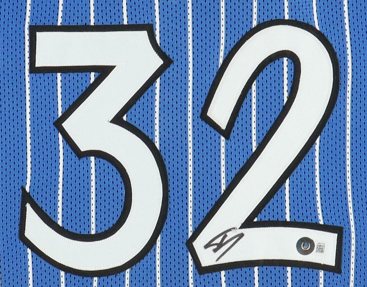 Shaquille O'Neal Autographed Signed Custom Framed Jersey Display (Beckett)