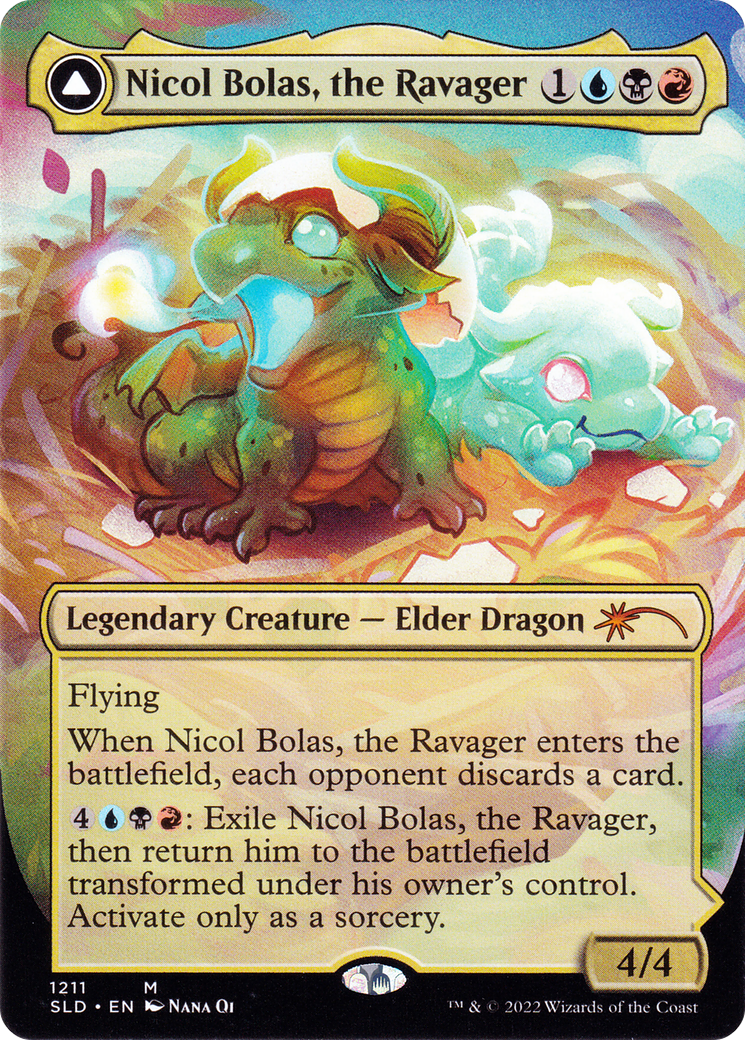Nicol Bolas, the Ravager - Secret Lair Drop Series (SLD) foil