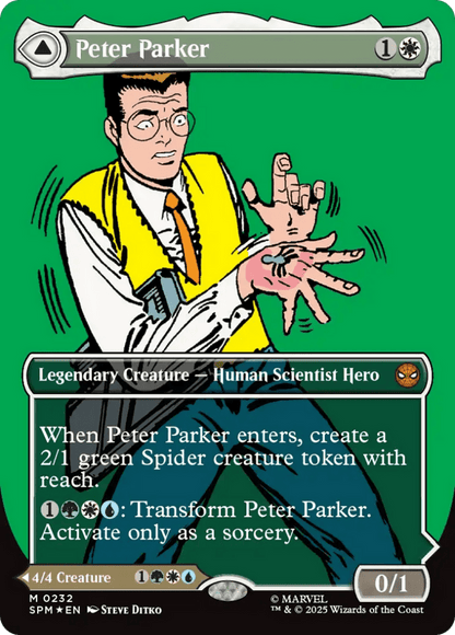 Peter Parker (0232) (Borderless) - Marvel's Spider-Man (SPM)