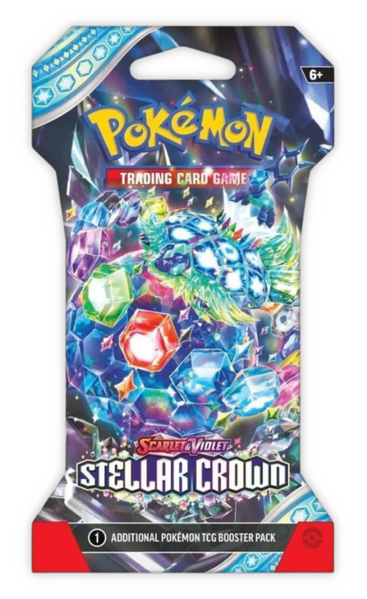 Scarlet & Violet - Stellar Crown Sleeved Booster Pack - Pokemon TCG