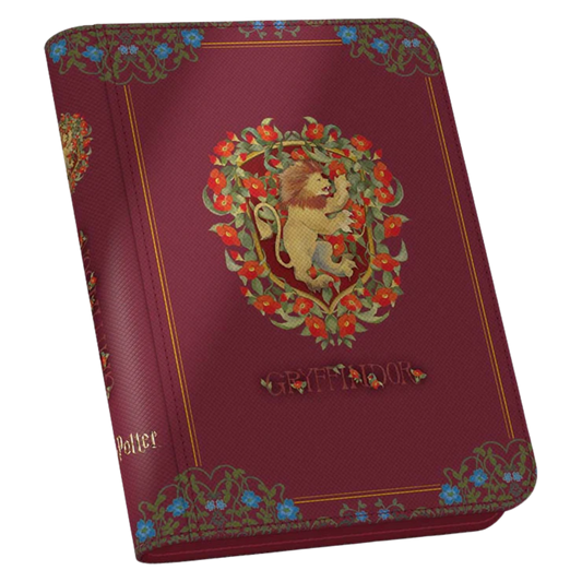 Ultimate Guard Zipfolio 160+ 8 Pocket Xenoskin Binder: Harry Potter 4 Houses