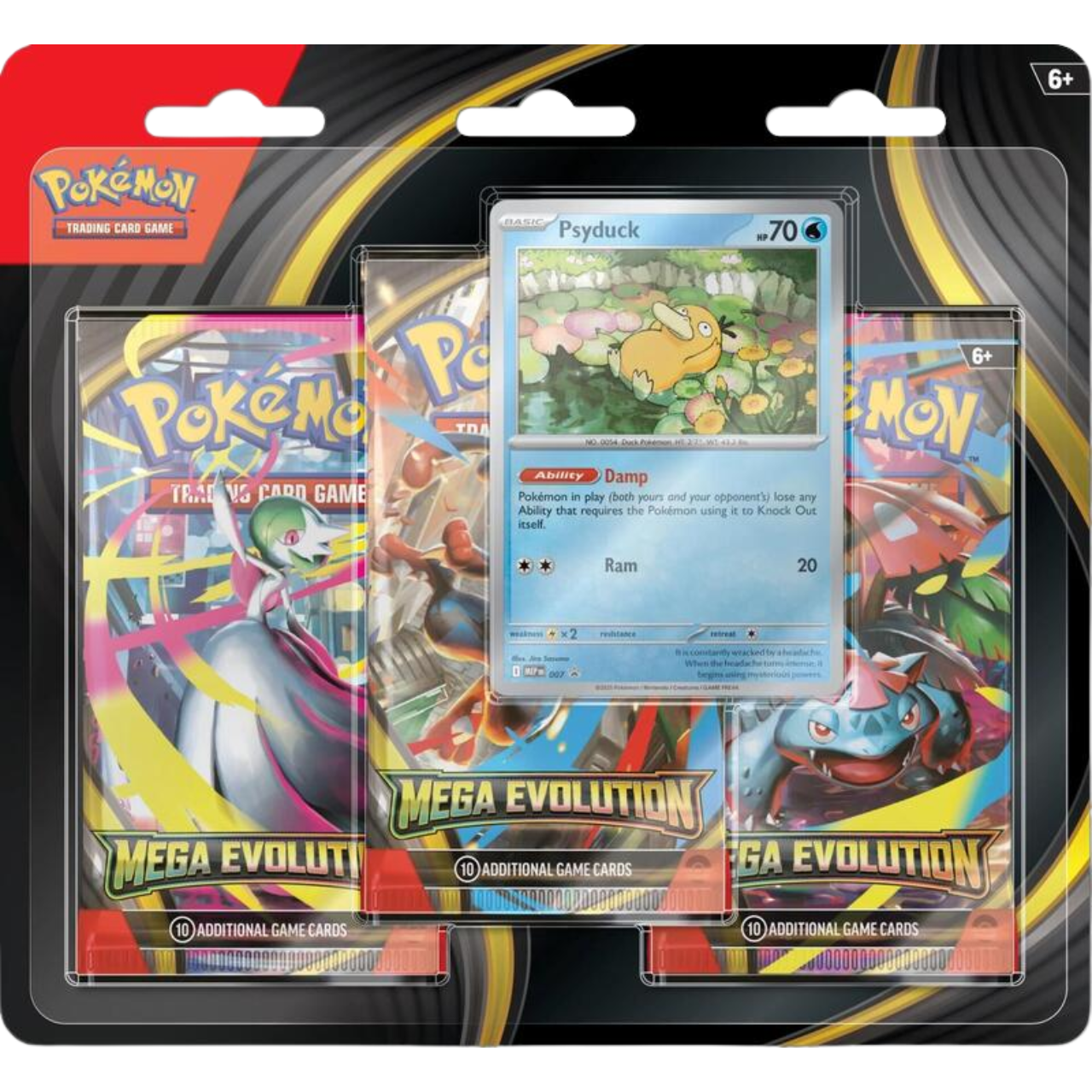 Pokemon Mega Evolution 3 Pack Blister