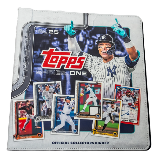 2025 Topps Series 1 Official Collectors Binder