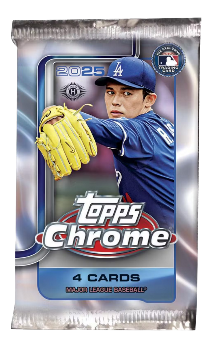 2025 Topps Chrome Baseball Hobby Pack