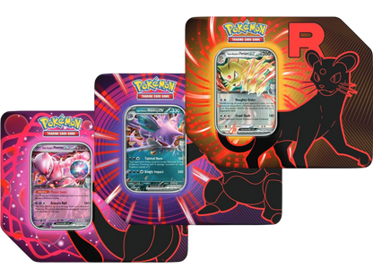 Pokemon Team Rocket Tins