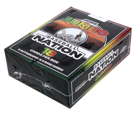 2025 Leaf Baseball Nation Hobby Jumbo Box