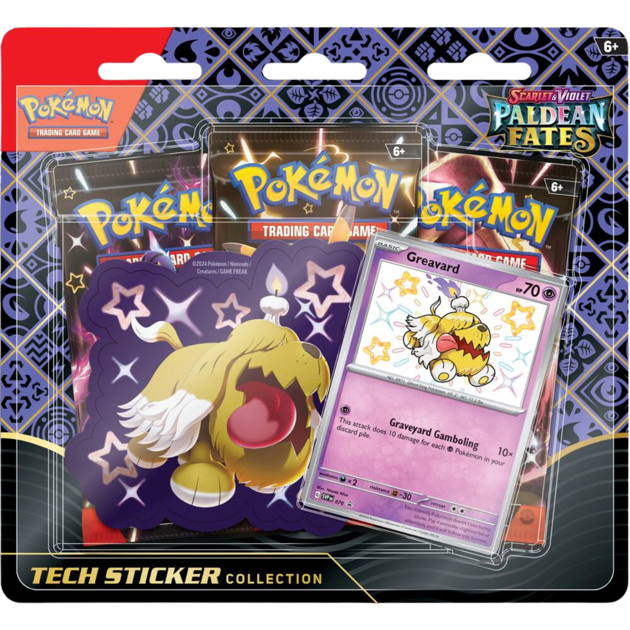 Scarlet & Violet - Paldean Fates Tech Sticker Collection
