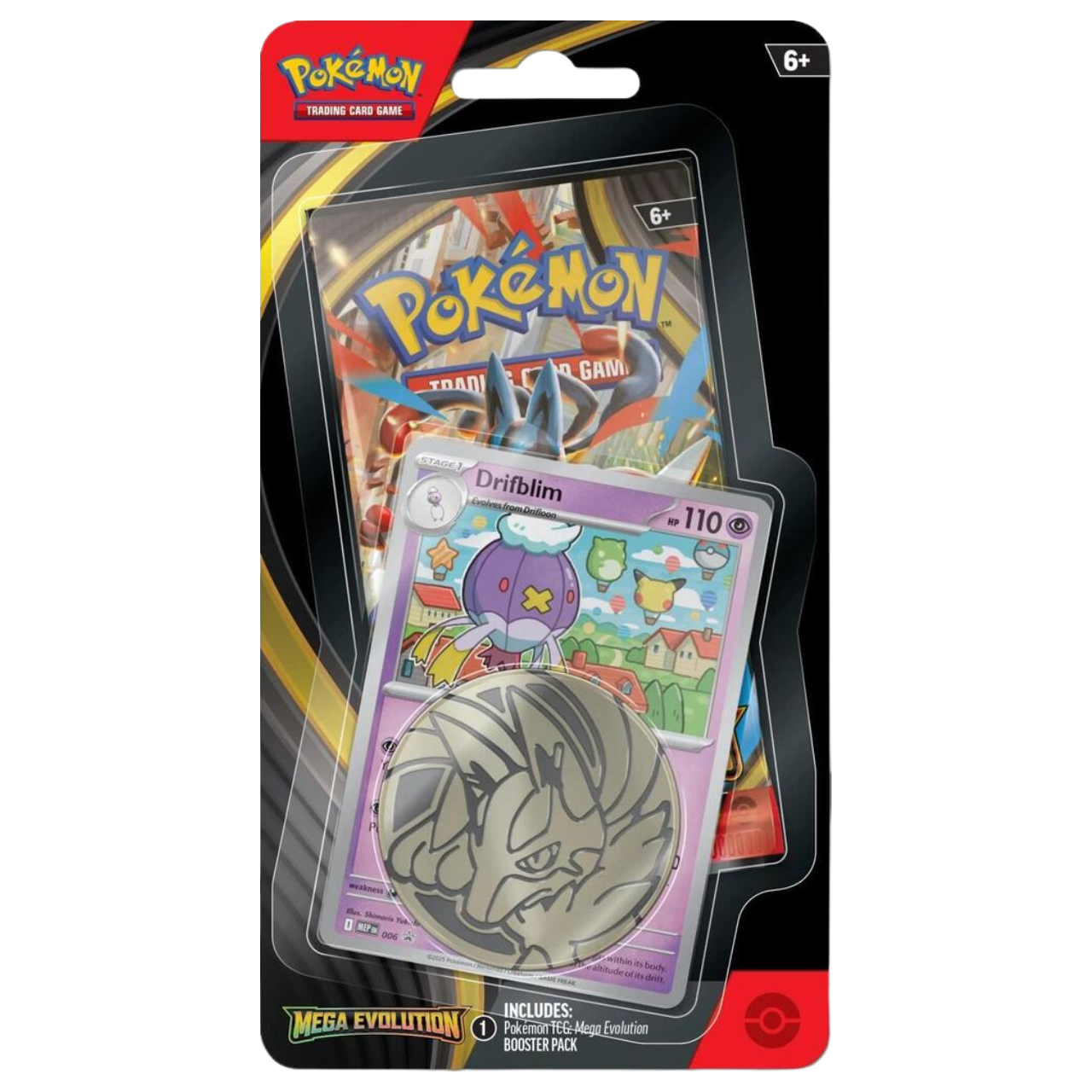 Pokemon Mega Evolution Checklane Blister Pack