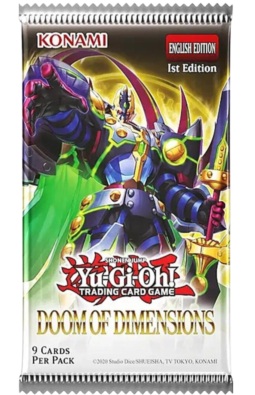 Yu-Gi-Oh! - Doom of Dimensions Booster Pack [1st Edition]