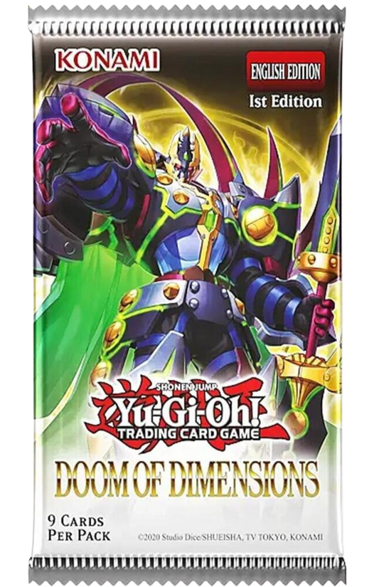 Yu-Gi-Oh! - Doom of Dimensions Booster Pack [1st Edition]