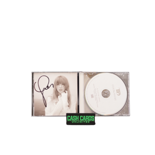 Taylor Swift Tortured Poets Department CD Signed