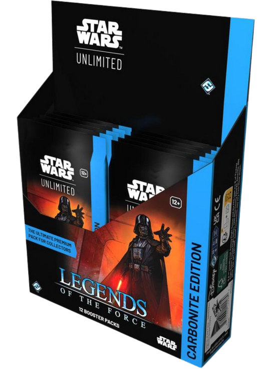 Star Wars Unlimited: Legends of the Force Carbonite Edition - Booster Box