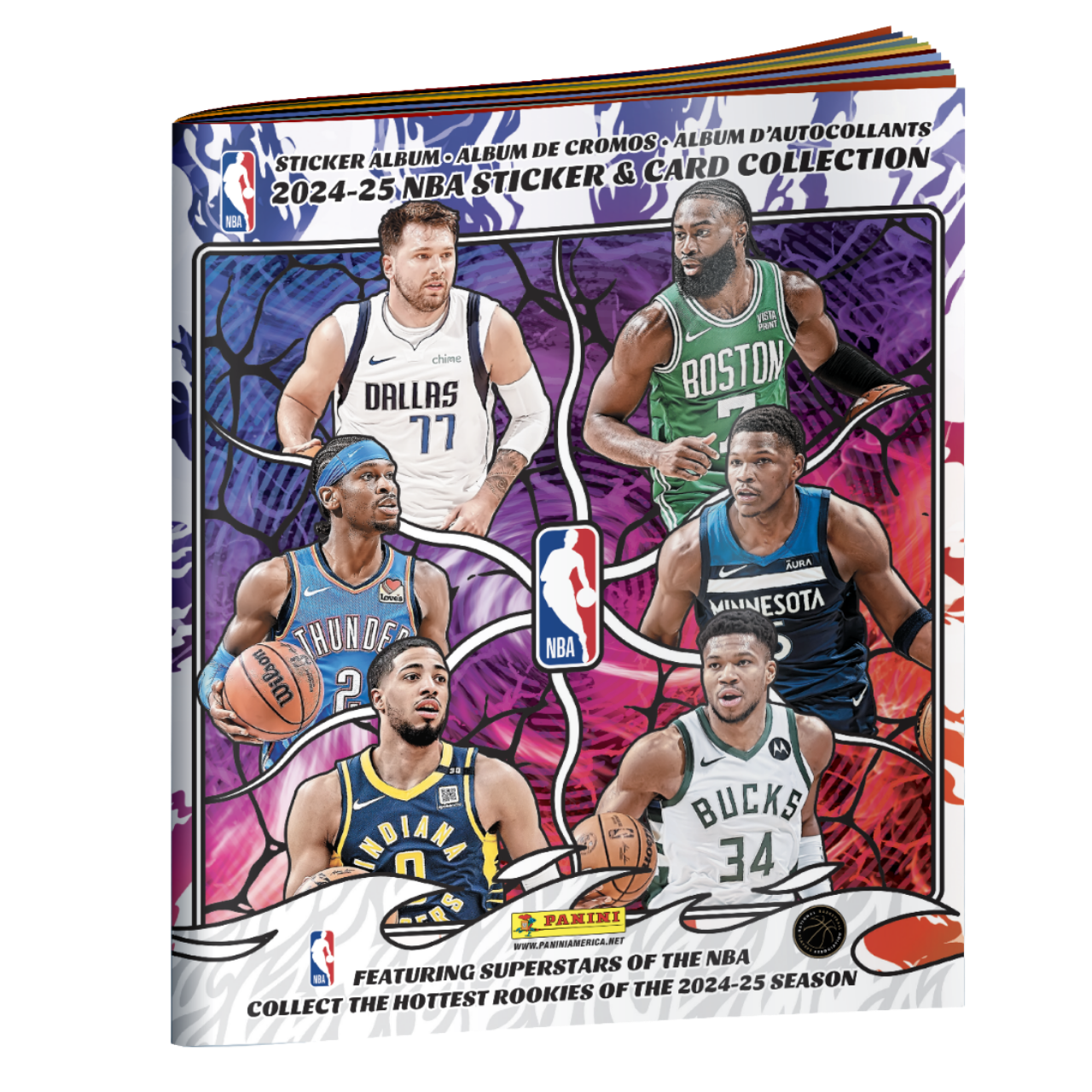2024-25 Panini Basketball Sticker Collection Album