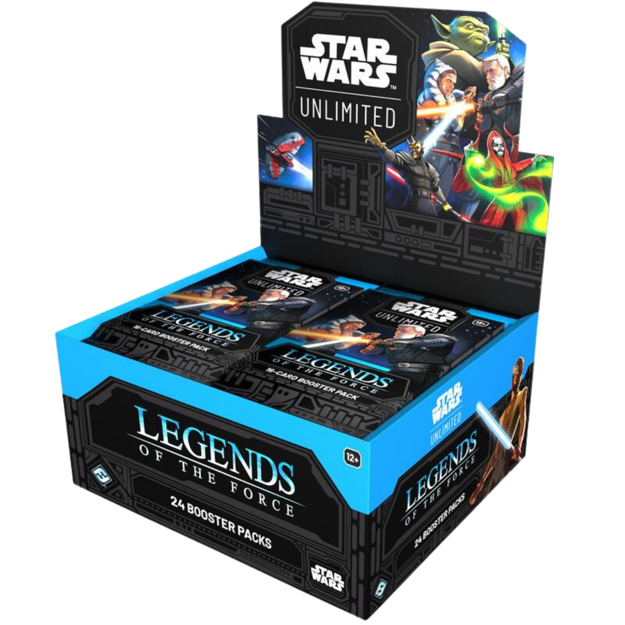 Star Wars Unlimited: Legends of the Force - Booster Display