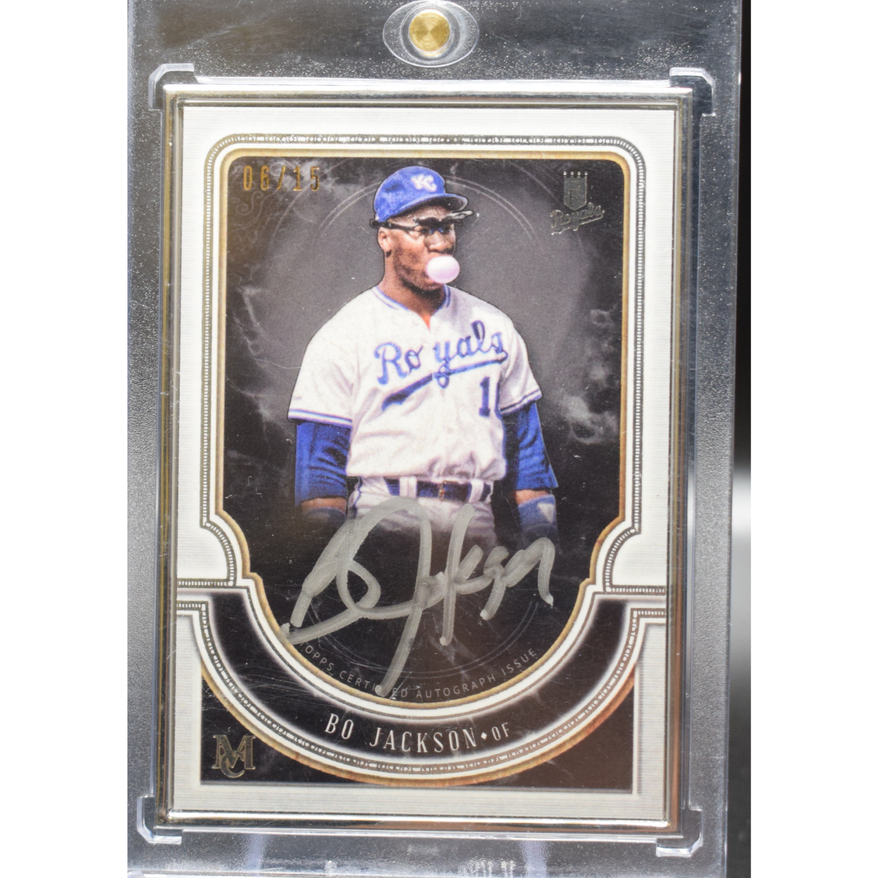 2018 Topps Museum Collection - Bo Jackson MFA-BJ - Framed Auto /15