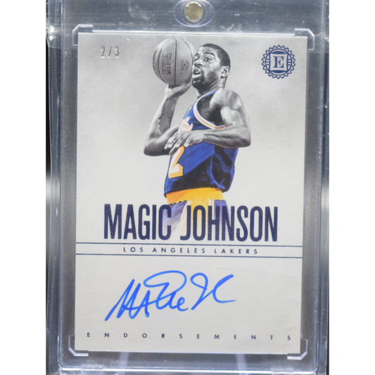 2019 Panini Encased Basketball - Magic Johnson EN-MJN - Endorsements Auto /3