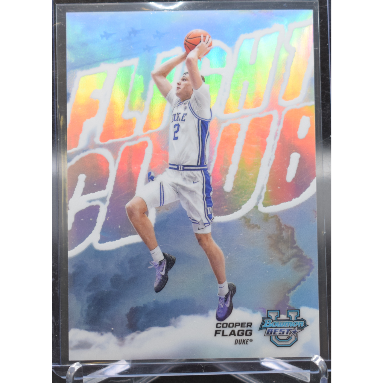 2025 Topps Bowman's Best University - Cooper Flagg FC-1 - Flight Club