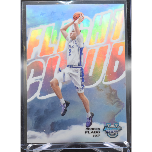 2025 Topps Bowman's Best University - Cooper Flagg FC-1 - Flight Club