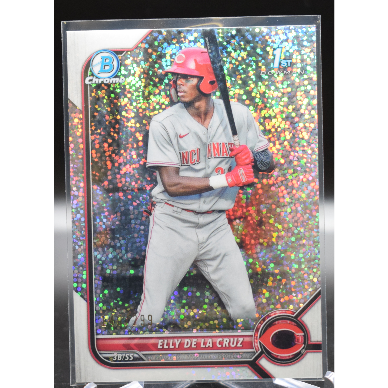 2022 Topps Bowman - Elly De La Cruz BCP-50 - 1st Bowman /299