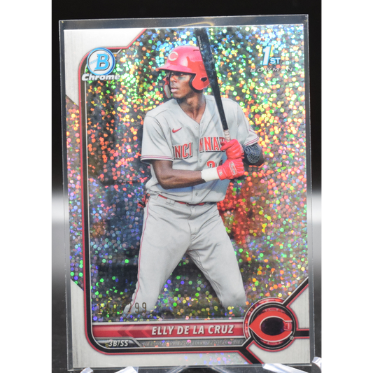 2022 Topps Bowman - Elly De La Cruz BCP-50 - 1st Bowman /299